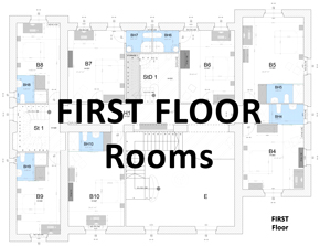 Le manoir - Floor plan - first floor 