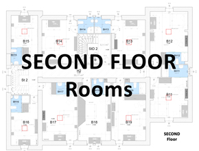 Le manoir - Floor plan - Second floor